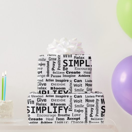 生きるためのワンコラージュ ラッピングペーパー (パーティーギフト)