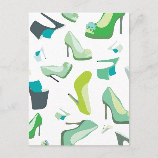 生きるための靴の怪物 ポストカード (正面)