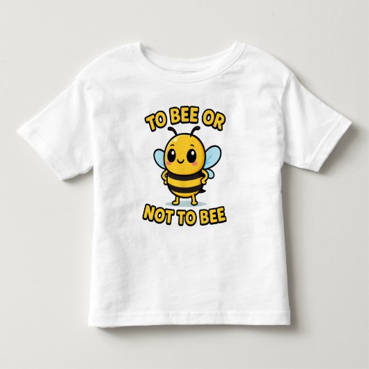 生きるべきか死ぬべきか トドラーTシャツ (正面)