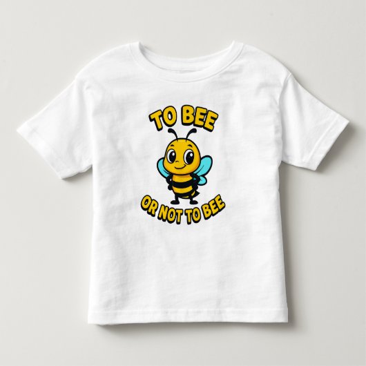 生きるべきか死ぬべきか トドラーTシャツ (正面)