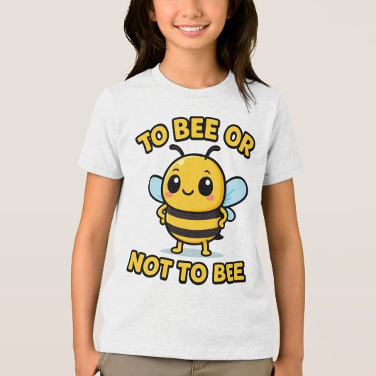 生きるべきか死ぬべきか トライブレンドTシャツ (正面)