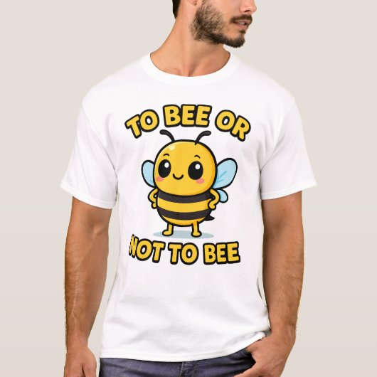 生きるべきか死ぬべきか Tシャツ (正面)