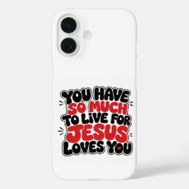 生きるべきことがたくさんある iPhone 16ケース
