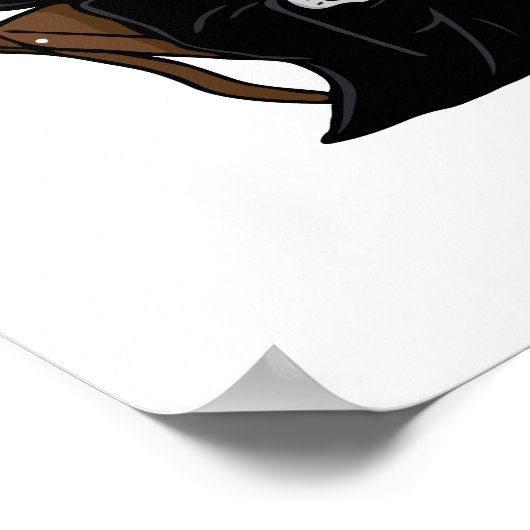 生きるべき時おもしろい- Grgmy Reaper ポスター (角)