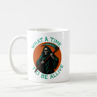 生きるべき時 コーヒーマグカップ