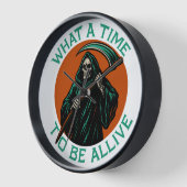 生きるべき時 壁時計 (傾斜)