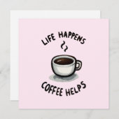 生きるコーヒー救済 – コーヒー愛好家 (正面/裏面)