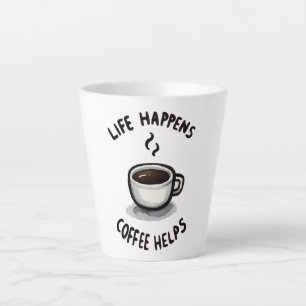 生きるコーヒー救済 – コーヒー愛好家 カフェラテマグ