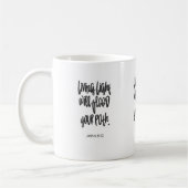 生きる光がクリスチャンのマグカップを満たす コーヒーマグカップ (左)