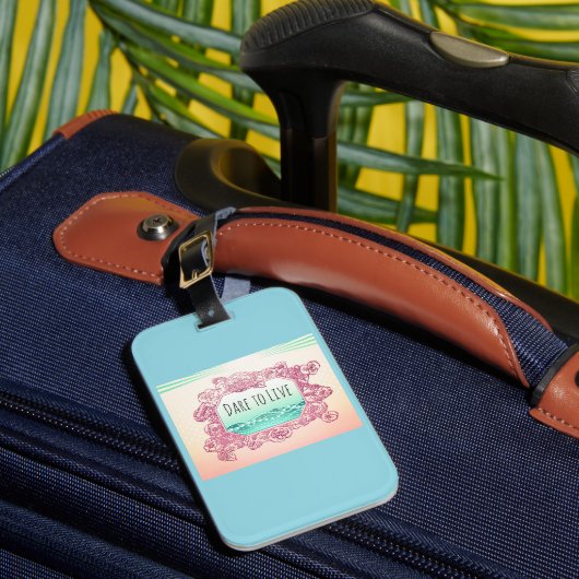 生きる勇気を luggage タグ (正面インサイチュ1)