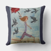 生きる喜び クッション (裏面)