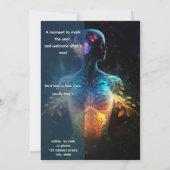 生きる希望｜精神エネルギー 招待状 (裏面)