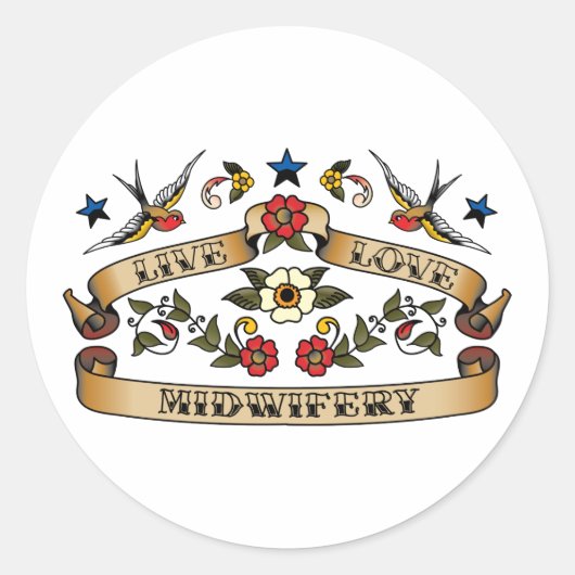生きる愛の助産師 ラウンドシール (正面)