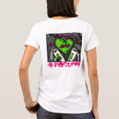 生きる愛の希望 Tシャツ (裏面)