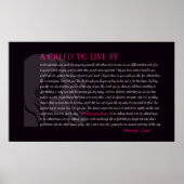 生きる権利 ポスター (正面)