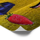 生きる簡単は目を閉じた… ポスター (角)