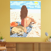 生きる術は今に生きる術だ キャンバスプリント (インサイチュ (リビング))