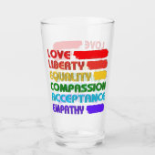 生きる言葉2 タンブラーグラス (正面)