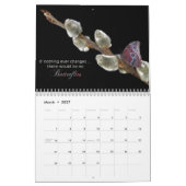 生きる言葉 カレンダー (3月 2027)