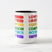 生きる言葉 ツートーンマグカップ (中央)