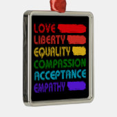 生きる言葉 メタルオーナメント (右)