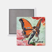 生きる言葉:磁信じ石 マグネット (正面/裏面)