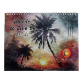 生きる言葉 – 2024 カレンダー