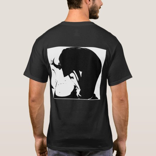 生きる言葉 Tシャツ (裏面)