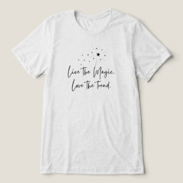 生きる魔法ラブザトレンドワンド&スパークルブラック トライブレンドTシャツ