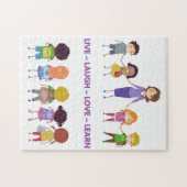 生きる~は笑う~は学校の先生学が好きだ   ジグソーパズル (横)