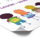 生きる～を笑う～を愛する～学学校先生 ポスター (角)