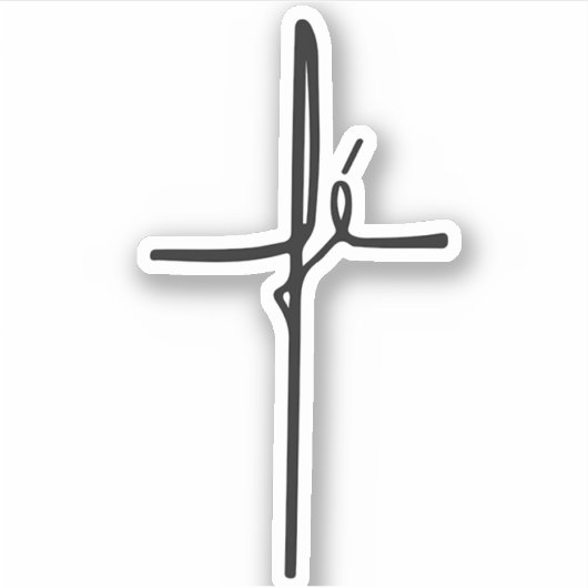 生きる シール (正面)