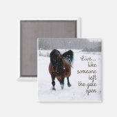 生きる！ マグネット (正面/裏面)