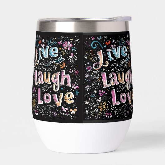 生きる、愛し、笑う (左面)