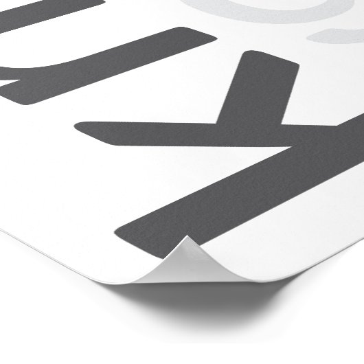 生きる |愛 |ご存知 | be ポスター (角)