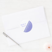 生きる、愛、そして笑結婚いの封筒用シール ラウンドシール (封筒)