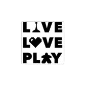 生きる、愛、木遊のアートスタンプ ラバースタンプ (インプリント)