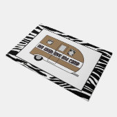 「生きる、笑う、愛し、キャンプ」 ドアマット (アングル)