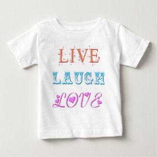 生きる、笑う、愛する ベビーTシャツ