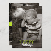 生きる、笑う、愛する、繰り返す。ホリデーカード | 5 x 7 シーズンカード (正面/裏面)