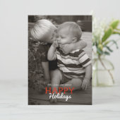 生きる、笑う、愛する、繰り返す。ホリデーカード | 5 x 7 シーズンカード (スタンド正面)