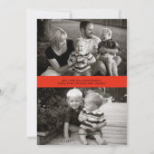 生きる、笑う、愛する、繰り返す。ホリデーカード | 5 x 7 シーズンカード (裏面)