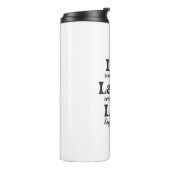 生きる,笑う,愛 – 3つの美しい言葉 タンブラー (回転左)