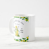 生きればコーヒー与えのマグカップ コーヒーマグカップ (正面左)