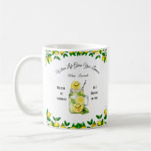 生きればコーヒー与えのマグカップ コーヒーマグカップ (左)