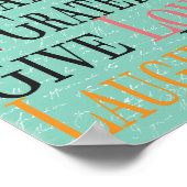 生きろ夢よ生きろ与ええよ笑え ポスター (角)