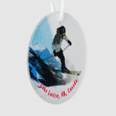 生きろ！ – ダウンヒルスキーヤー オーナメント (正面)