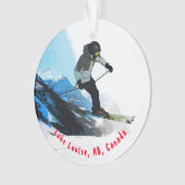 生きろ！ – ダウンヒルスキーヤー オーナメント (正面)