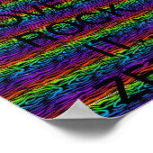 生きろ…愛せよ…ロックしろ！（ゼブラ） ポスター (角)