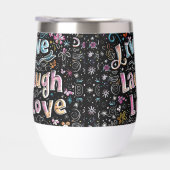 生きろ、愛せよ、笑え (右面)